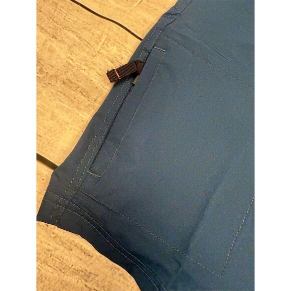 Men's Cargo Shorts Size 38 Blue Quick-Dry Elastic Waist Summer Casual - Picture 8 of 8